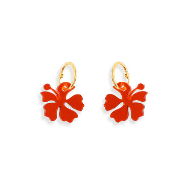 Flor tropical naranja