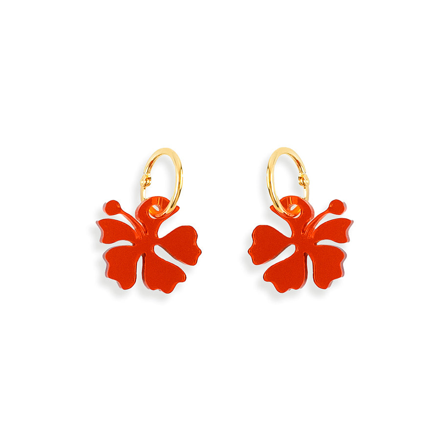 Flor tropical naranja